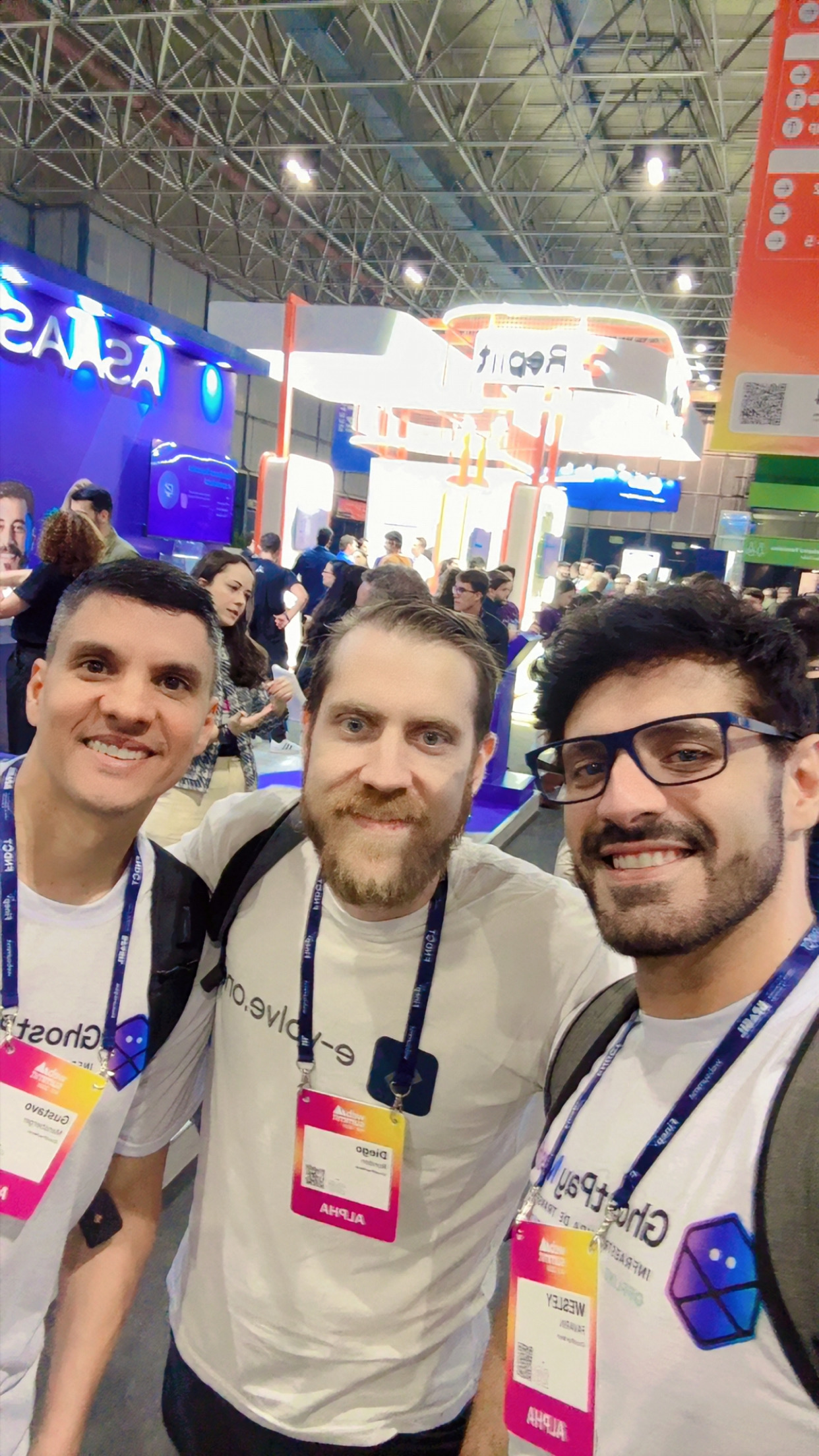 GhostPay Mesh Team at Web Summit Rio 2026