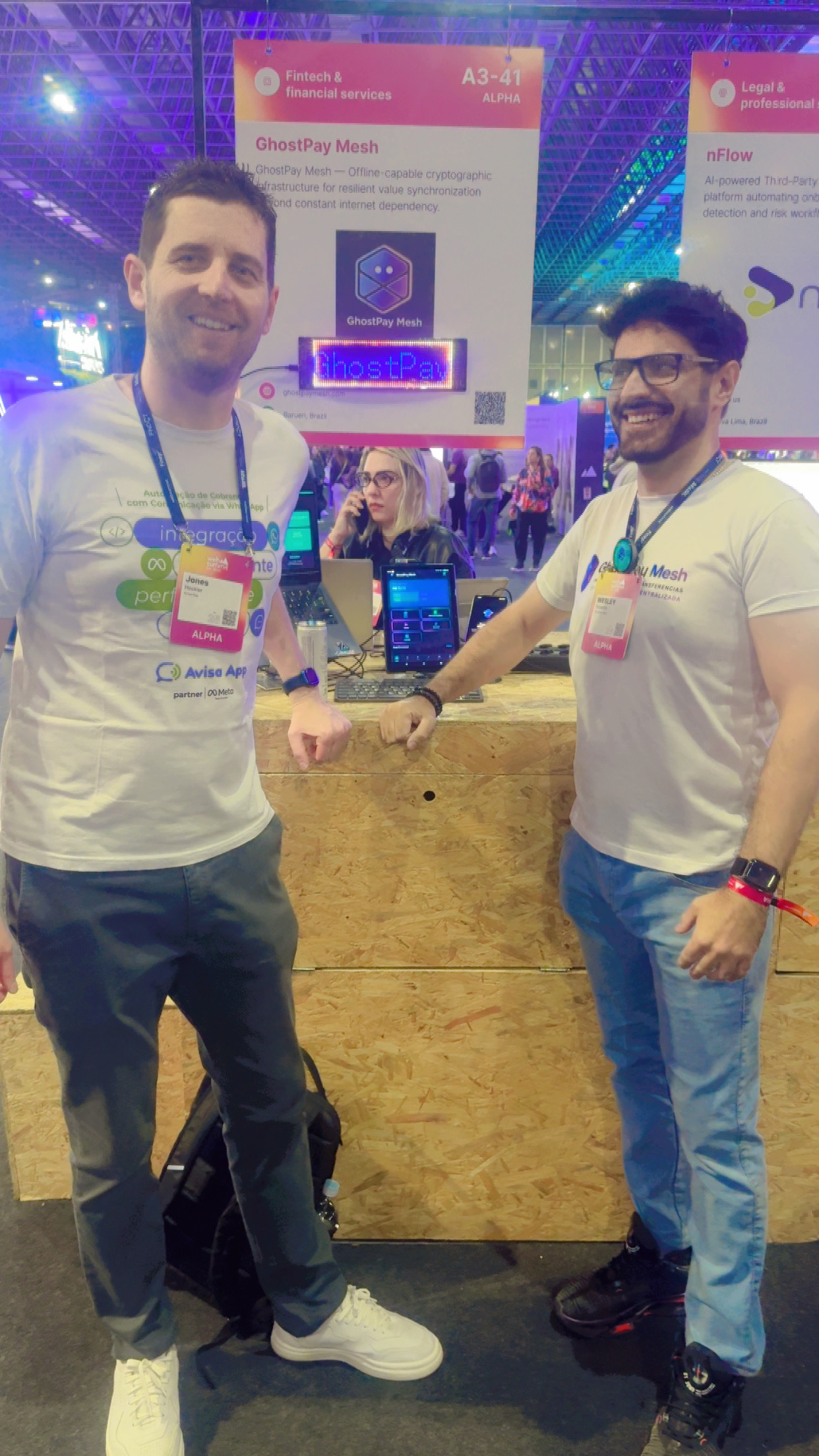 Demo with visitor